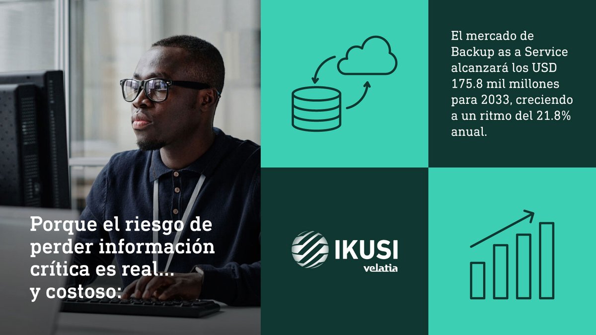 ikusi_global's tweet image. Lo que no se respalda, se arriesga.

Y en 2025, el costo de recuperar ya no se mide solo en dinero, sino en reputación. Soluciónalo:
bit.ly/3ZUHJsV

#Ikusi #dataprotect #ciberseguridad
Fuente: Maximize Market Research