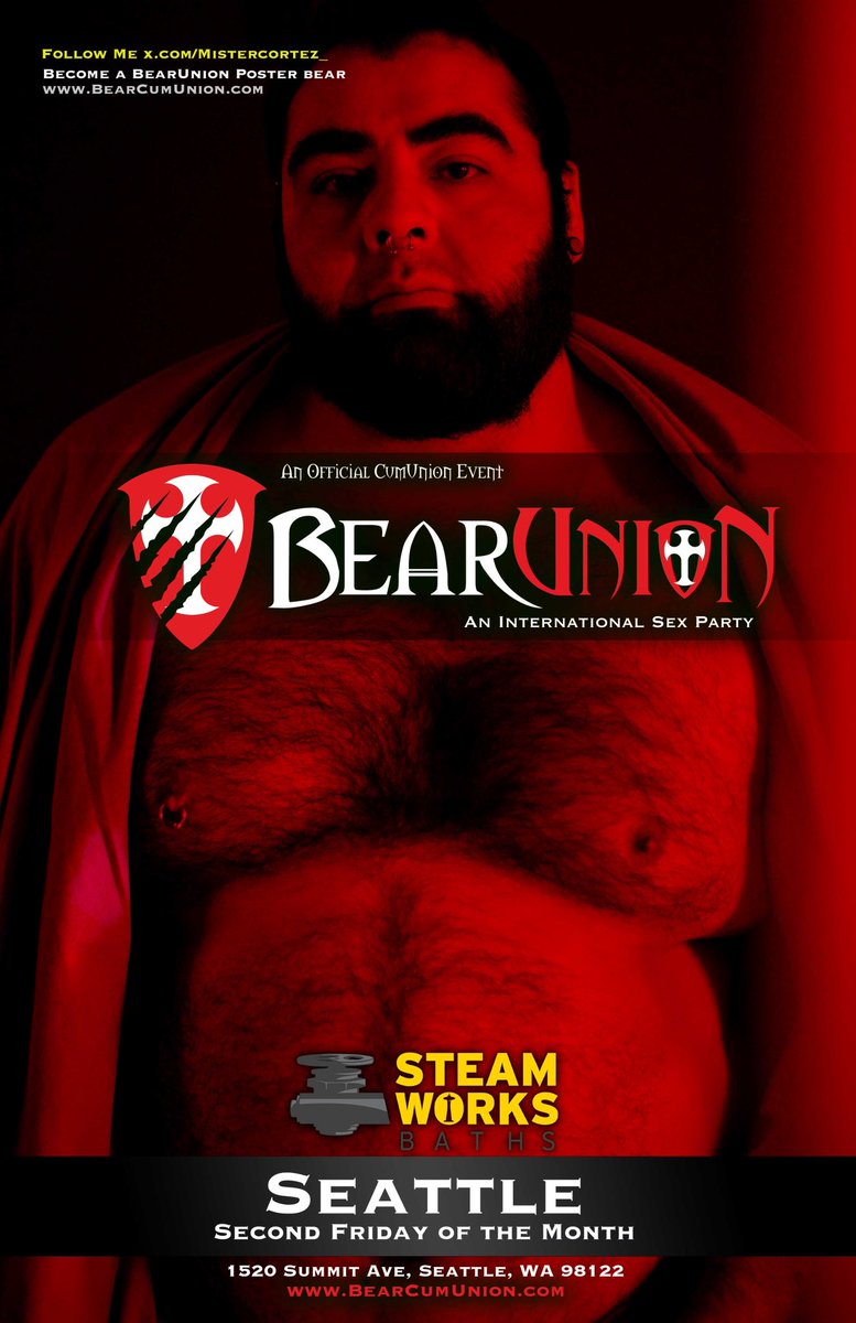 BearUnion (@bearunion) on Twitter photo TONIGHT! Seattle!
<a href="/SteamworksSEA/">Steamworks Seattle</a> 8p - 4a
bearcumunion.com/seattle
Cโmon, <a href="/Mistercortez_/">MisterCortez</a> just wants to cuddle, right? ๐ TONIGHT! Seattle!
<a href="/SteamworksSEA/">Steamworks Seattle</a> 8p - 4a
bearcumunion.com/seattle
Cโmon, <a href="/Mistercortez_/">MisterCortez</a> just wants to cuddle, right? ๐