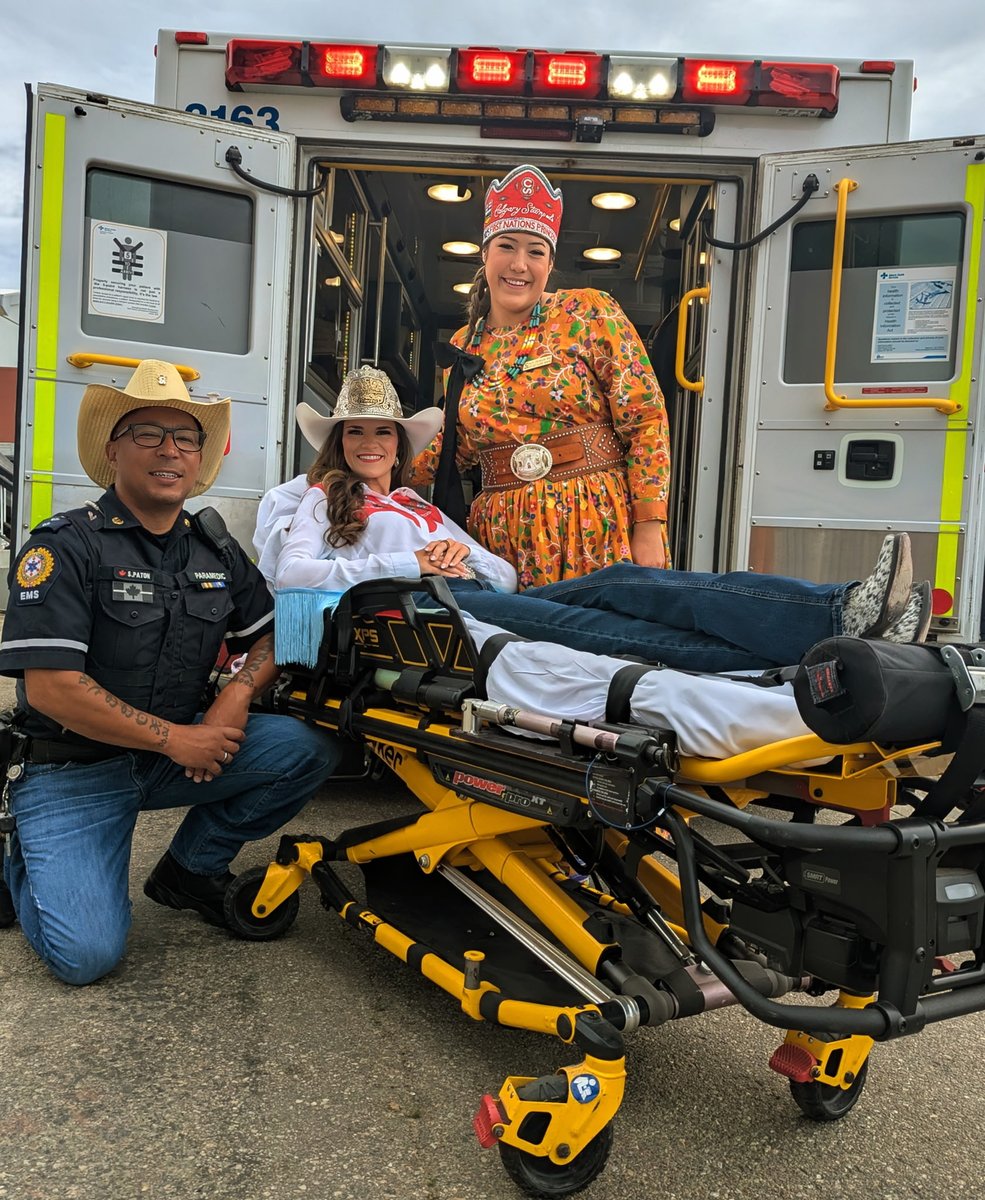 #YourEMS had a wonderful time at the 2025 <a href="/calgarystampede/">Calgary Stampede</a> Kids Day event. It was a great opportunity to engage with youth and their families about EMS and how we help in an emergency. Thanks for having us!