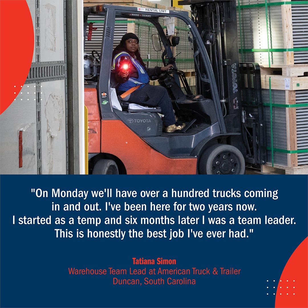 Our American supply chain includes thousands of workers nationwide, including steelworkers, glassworkers, miners, truck drivers, railroad workers, and others. Investing in an American supply chain allows us to create opportunities for people to pursue good-paying jobs. 

"On