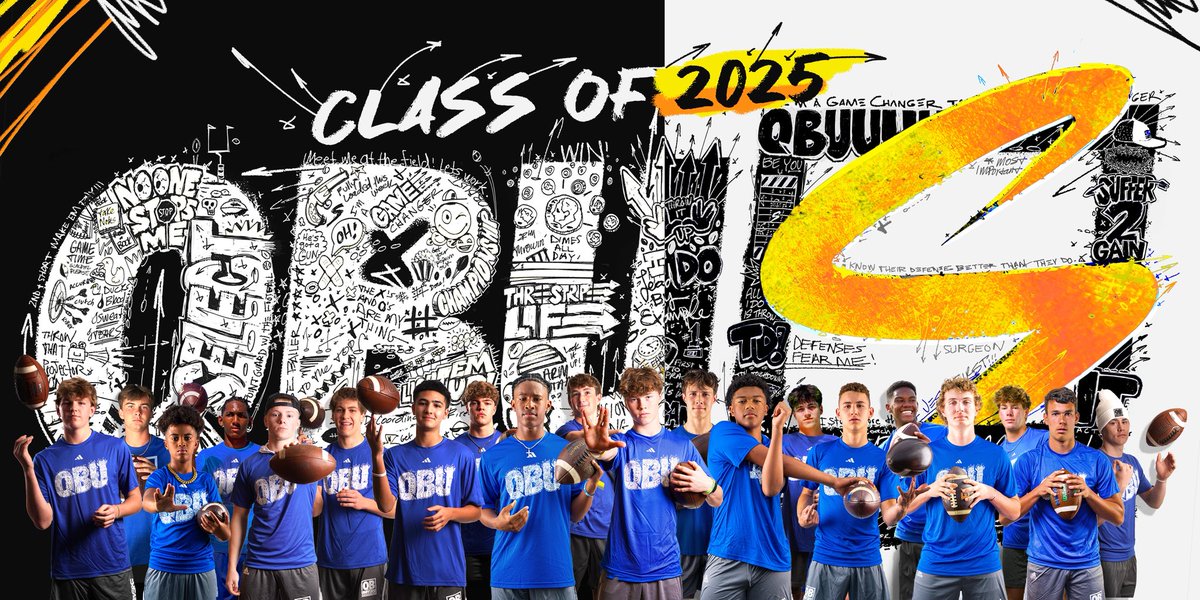 QBU Select Class of 2025:
Colter Tannehill 
Brendan Jackson
Donnovan Porter
Kason McGowan
Trevor Golightly 
Carter Zinglemann
Jaxon Franco
Jace Cameron 
Sam Holcomb
Cayden Dixon
Parker Nippert
Collin Henderson
Nolan Downes
Liam Zelman
Khalil Thompson
Brady Walls
Logan Hart
Cont..