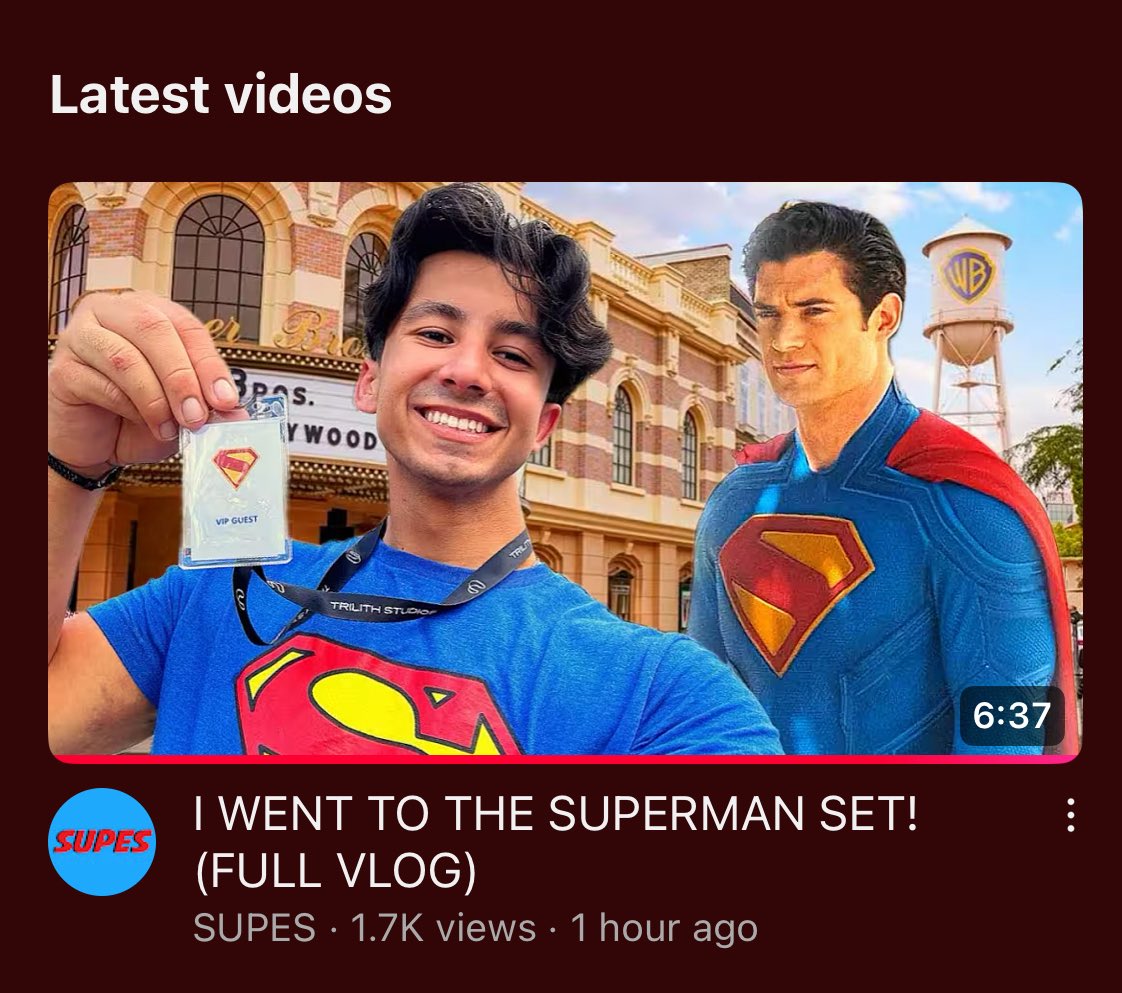 EditedByGeo's tweet image. We worked on this video together one year ago… and now it’s finally out.
GO WATCH IT NOW ON YOUTUBE!!! @therealsupes