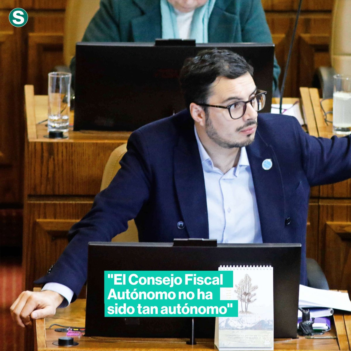 Jaime Sáez jefe de la bancada FA critica que la institución “se ha extralimitado en sus opiniones y se ha excedido” con posturas “más bien políticas”. lasegunda.com