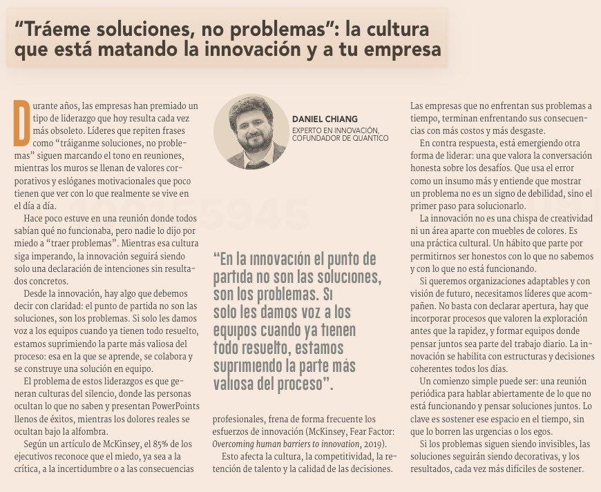Hoy en el <a href="/DFinanciero/">Diario Financiero</a> hablando sobre cultura empresarial e innovacion!