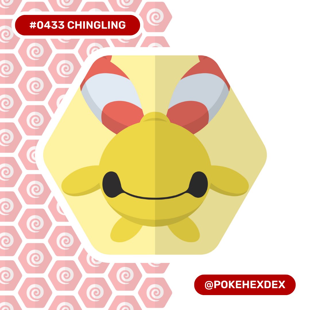 PokeHexDex's tweet image. "It emits high-frequency cries that  people can't hear. Once it starts, it can cry for an awfully long time." (HeartGold)

#chingling #pokemon #pokemonart #pokeart #pokemongo #pokemonlegendsza #pokemonscarletviolet #pokemonfanart #nintendoswitch #nintendoswitch2 #gamefreak