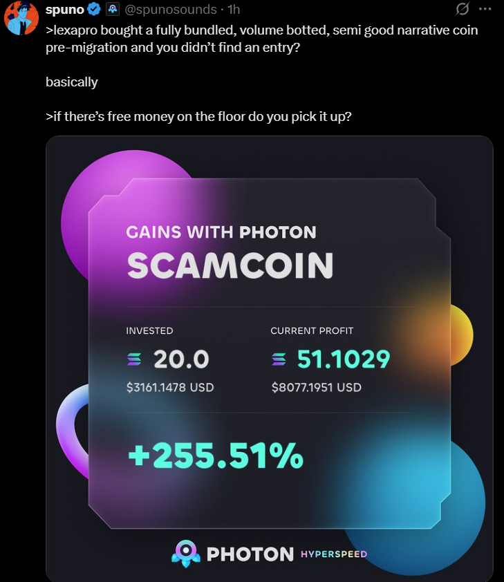 Spuno deleting tweets must be a true scamcoin 🔥