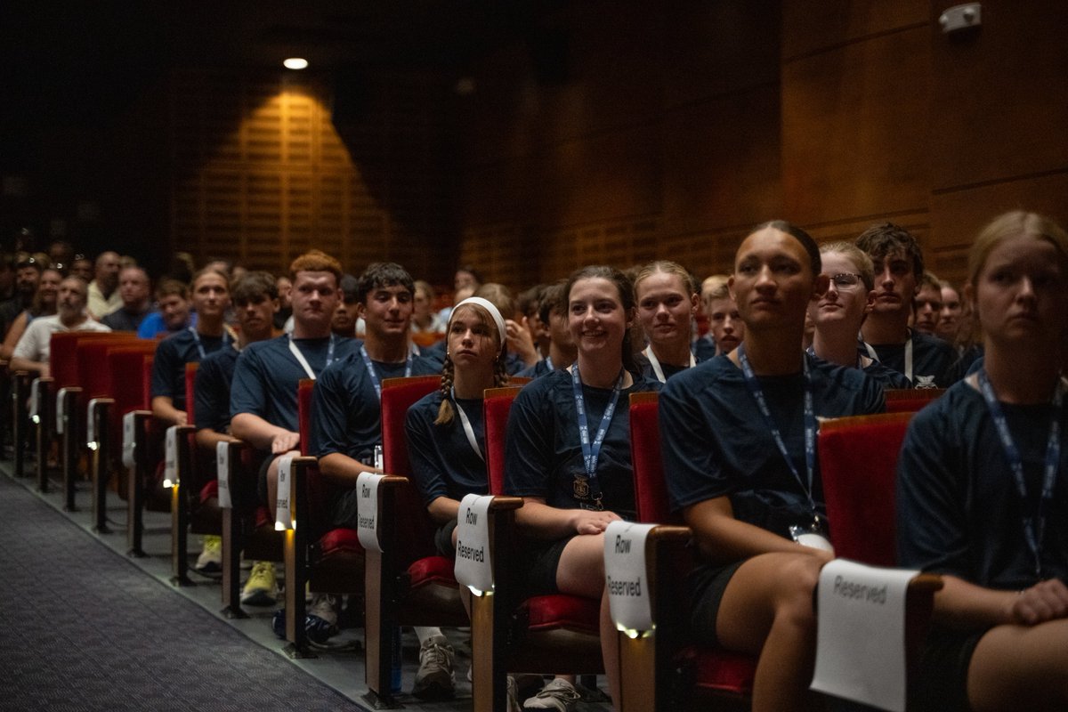 USCGAcademy's tweet photo. AIM Week 1 ✅
Congrats to our Week 1 AIM grads! You brought energy, curiosity, and courage to the Academy. We hope you leave with a clearer view of service and leadership.
Well done, AIMsters! Semper Paratus.
#AIM2025 #CGAIM #MissionReady #USCGA https://t.co/23ZA4fuAlP
