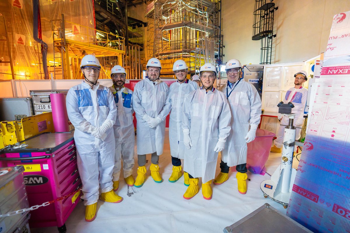 Cette semaine, la centrale de #Cattenom a eu l’honneur d’accueillir <a href="/DanJoergensen/">Dan Jørgensen</a> pour une visite complète des installations. L’occasion d’échanger sur la place du #nucléaire dans le mix énergétique européen