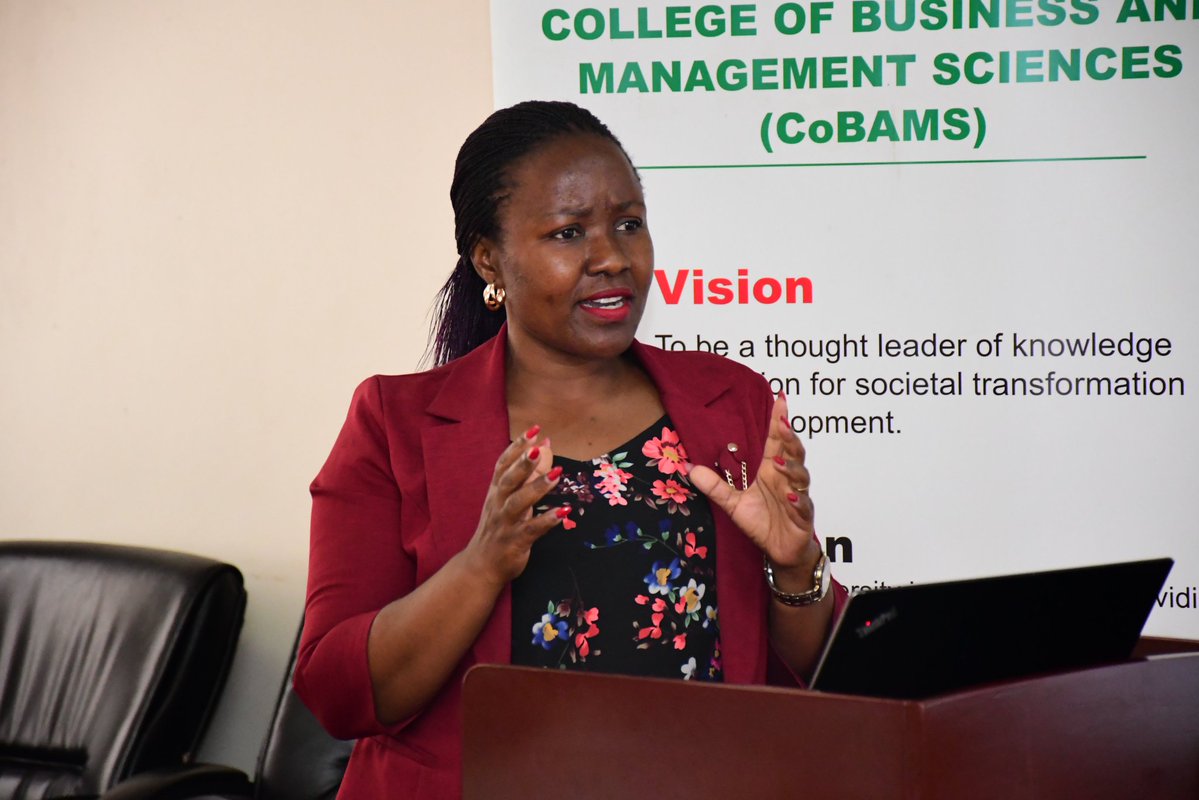 MakCoBAMS's tweet image. Closing the Strategic Leadership Training , the Dean School of Business @MakCoBAMS, Assoc. Prof. Godfrey Akileng said that "I am proud of our PhD programs & the legacy they create." He encouraged the participants to be champions of change across @Makerere. @MakCoNAS