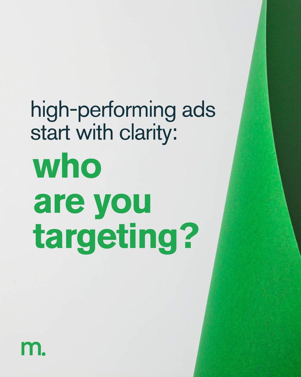 digital_missio's tweet photo. Before you worry about fonts and filters, focus on the why. Why should your audience care—and why should they click? Strategy wins attention. Always.

#PaidSearch #PerformanceMarketing #LeadGeneration #BusinessAdvertising #DigitalMarketing https://t.co/mT5yn5TroL