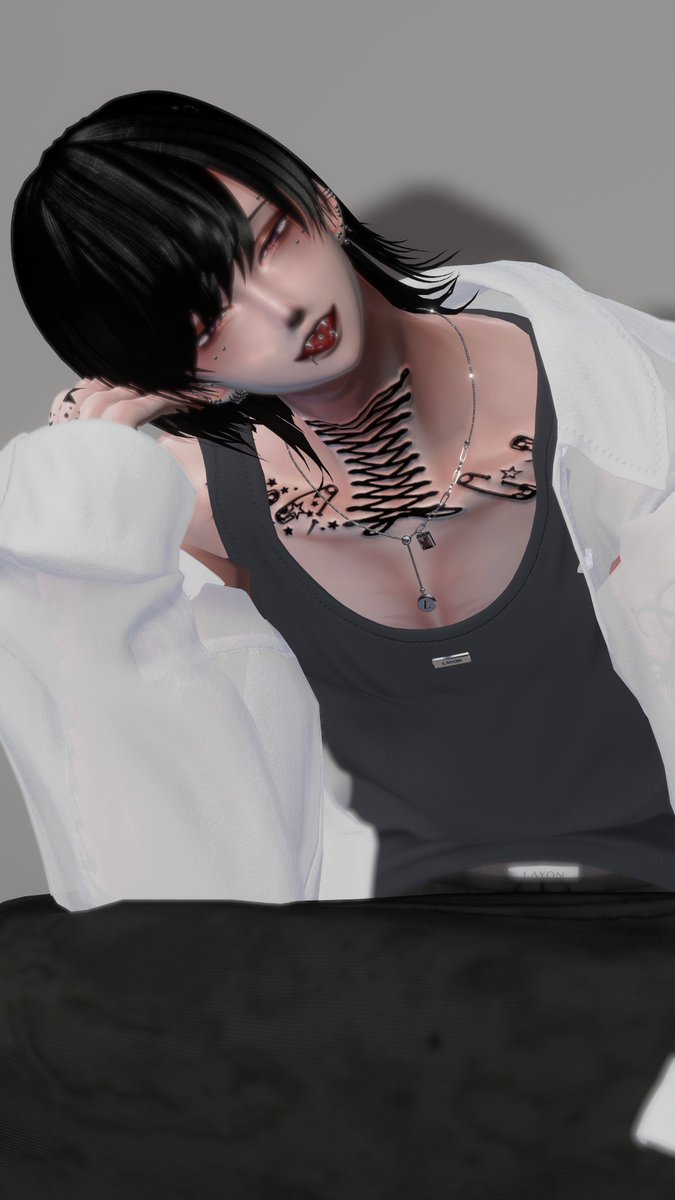 #Minase3D #LAYON服 #iOhair #QRGE #Ooreオオレ #VRChat