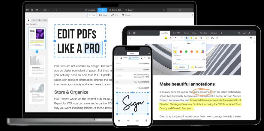 AliAlmu74734350's tweet image. ( Ads )

📄 Need to edit PDFs on your Mac? PDF Expert makes it simple. Edit text, add images, and sign documents in seconds. Try it free today!

check it out: ( buff.ly/s6wyTHZ )

#PDFExpert #MacApps