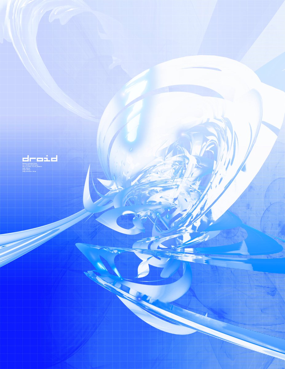 asteriskosm's tweet image. droid #neoy2k #metalheart #blender #b3d