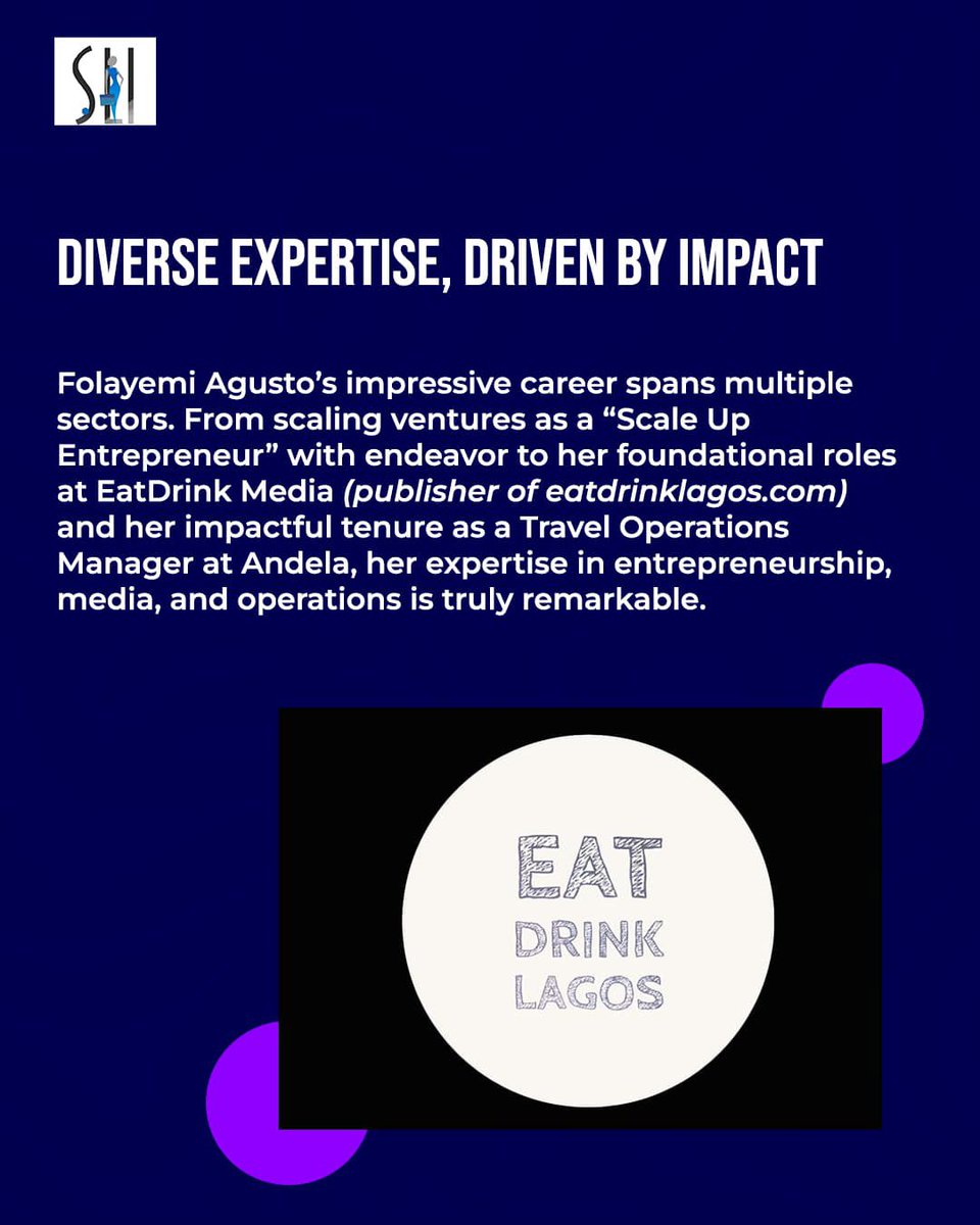 shelaunchedit's tweet image. Meet Folayemi Agusto, a visionary female founder and co-founder of Tix.africa!
She's revolutionizing events across Africa with her diverse expertise.

#VisionaryLeader #TixAfricaSuccess #AfricanEvents #TechFounder