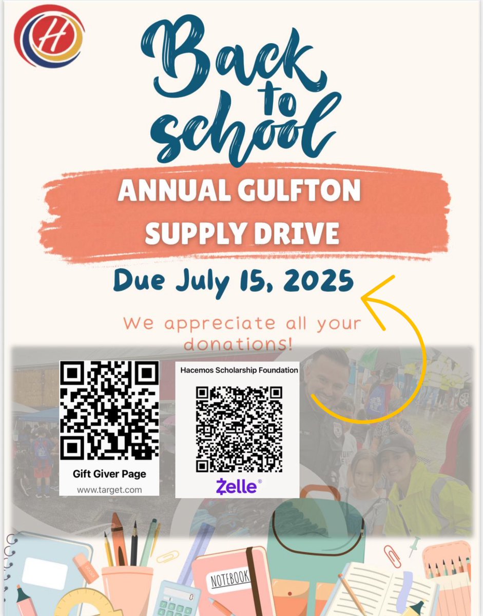 🗣️Last Call

Thank you to those who contributed to this incredible cause for one of our HPD depts. who give each year to a community in need. We are in the final stretch this weekend…any orders/Zelle donations to clear the list are appreciated!

#LifeAtATT #GulftonPD #HACEMOS