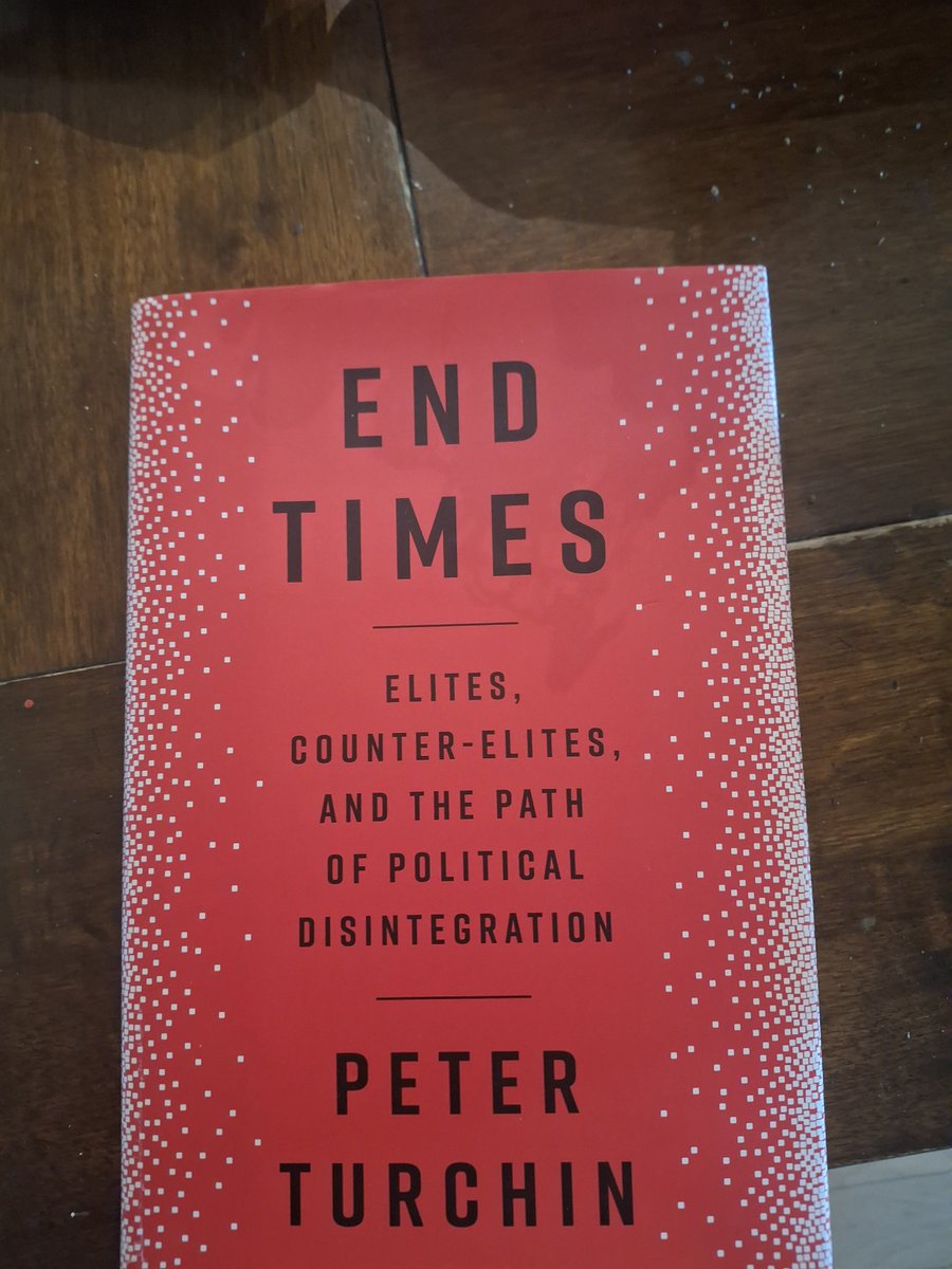 Eski twitlerimde Turchin'den ve tezlerinden  bahsetmistim, guzel bir kitap.