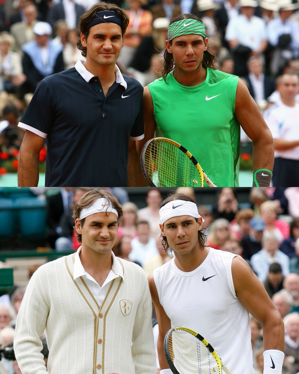 BastienFachan's tweet image. Alcaraz and Sinner will be the first pair to face in the Roland-Garros and Wimbledon finals the same year since Federer and Nadal in 2008!

What a double feature that was...