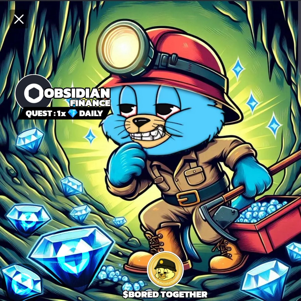 BORED CATZ CLUB | 404 | .CRO (@boredcatzclub) on Twitter photo ๐ Quest Unlocked ๐
๐ข Starting Monday $BORED will be a Live trading Partner on <a href="/ObsidianSwap/">Obsidian Finance</a> alongside <a href="/ELMoCronos/">$ELMO</a> earning traders a
1x ๐ Diamond Boost for daily trades on both tokens ๐
Happy Mining #Crofam ๐ฏ
degenstreet.fun/boredcatzclub4โฆ
#Meow #MysteryBox #Earn #CRONOS ๐ Quest Unlocked ๐
๐ข Starting Monday $BORED will be a Live trading Partner on <a href="/ObsidianSwap/">Obsidian Finance</a> alongside <a href="/ELMoCronos/">$ELMO</a> earning traders a
1x ๐ Diamond Boost for daily trades on both tokens ๐
Happy Mining #Crofam ๐ฏ
degenstreet.fun/boredcatzclub4โฆ
#Meow #MysteryBox #Earn #CRONOS
