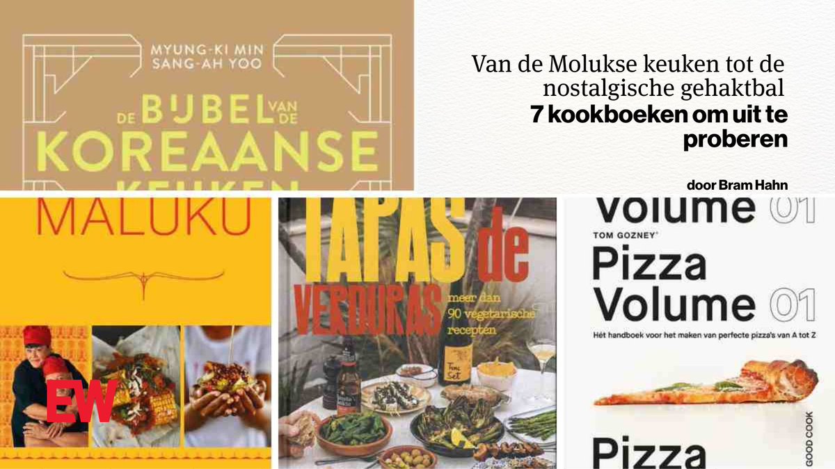 Kookboeken met recepten zonder vlees zijn populair; nostalgische recepten ook.

ewmagazine.nl/cultuur/achter…
