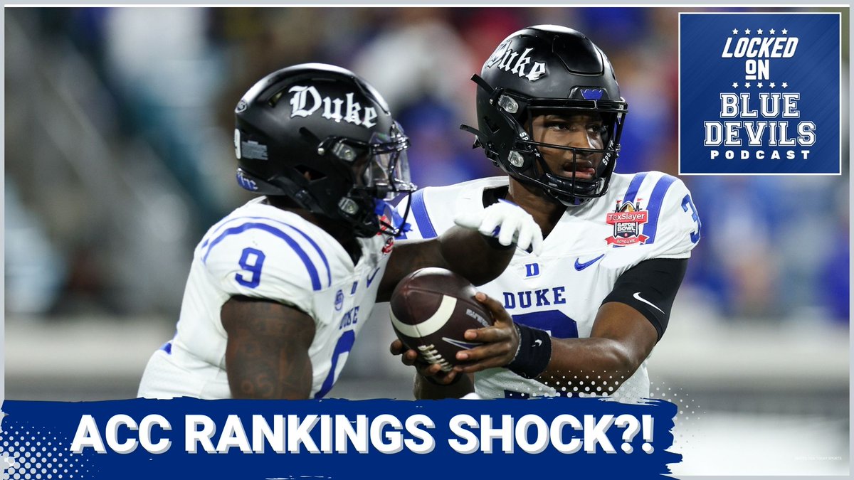 Locked On Blue Devils (@lo_bluedevils) on Twitter photo FRIDAY Locked On Blue Devils
<a href="/_JJ_Jackson_/">JJ Jackson</a> chats with @KevinConnelly of <a href="/Ball_Durham/">Ball Durham</a> about the upcoming football season and where #Duke is in the Locked On ACC Rankings. Enjoy!
<a href="/LockedOnNetwork/">Locked On Podcast Network</a> | <a href="/LockedOnACC/">Locked On ACC</a> FRIDAY Locked On Blue Devils
<a href="/_JJ_Jackson_/">JJ Jackson</a> chats with @KevinConnelly of <a href="/Ball_Durham/">Ball Durham</a> about the upcoming football season and where #Duke is in the Locked On ACC Rankings. Enjoy!
<a href="/LockedOnNetwork/">Locked On Podcast Network</a> | <a href="/LockedOnACC/">Locked On ACC</a>