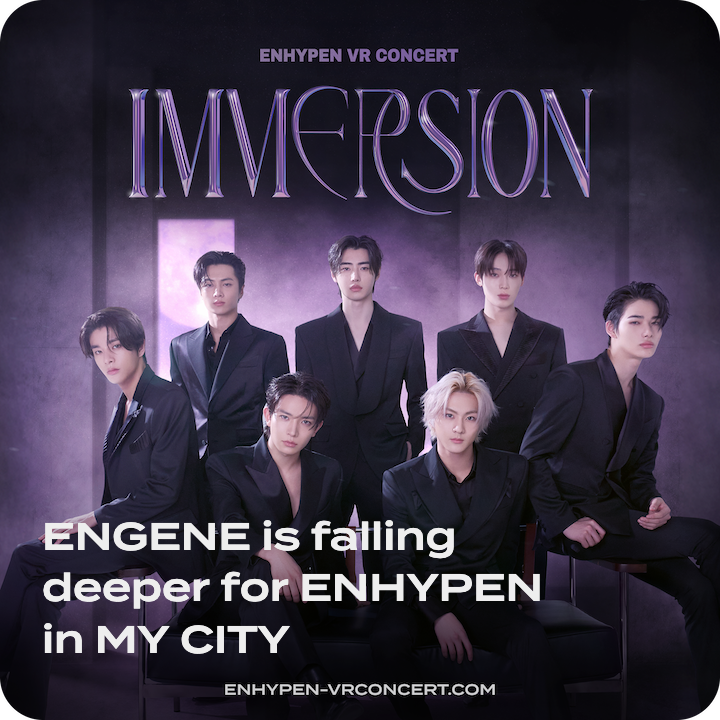 AMAZE_VR's tweet image. &lt;ENHYPEN VR CONCERT : IMMERSION&gt;
Create and share your own custom #IMMERSION image on the official website! 👀
🔗 ENHYPEN-VRCONCERT.COM
#ENHYPEN #VRCONCERT
#엔하이픈 #VR콘서트 #이머전