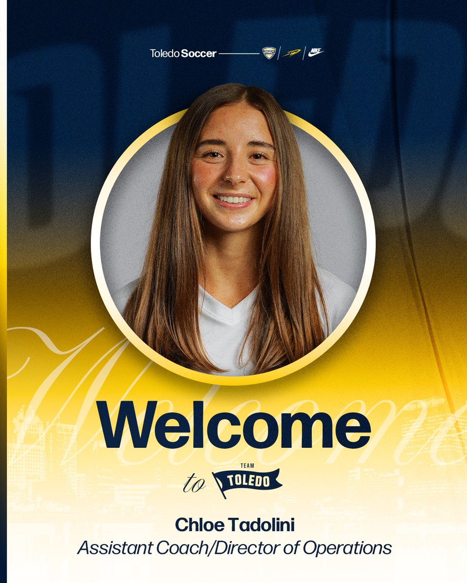 Coach Chloe has a nice ring to it 🔔

Rocket alum Chloe Tadolini has joined our staff as an assistant coach and director of operations! 🚀

📰 tinyurl.com/yrvelq4l

#TeamToledo
