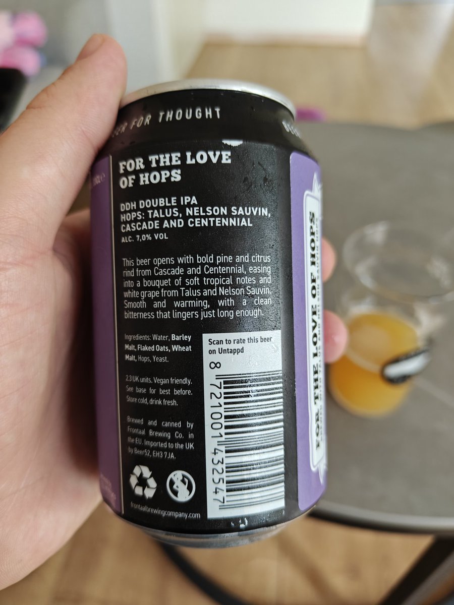 Sjans91's tweet photo. @FrontaalBier net deze biertje opengemaakt. Hele zure smaak. Klopt dit? Had een lekker zoete/bittere IPA verwacht. https://t.co/5Q1YQLrInz