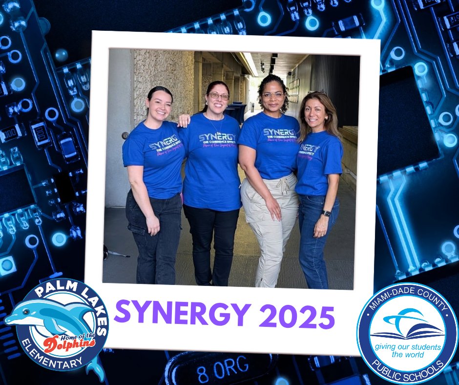 The Palm Lakes Elementary#SYNERGY2025 Team. Planning for an amazing school year.  <a href="/MDCPS/">Miami-Dade Schools</a> <a href="/MDCPSNorth/">M-DCPS North Region</a> <a href="/Synergy_MDCPS/">Synergy_MDCPS</a>