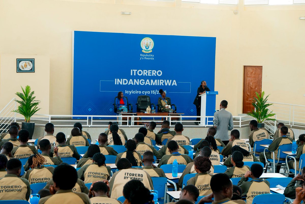 Government of Rwanda Spokesperson, Yolande Makolo has urged young participants in the 15th edition of Itorero Indangamirwa to take responsibility for promoting a positive image of their country.

Speaking during her visit to the National leadership and civic education center-