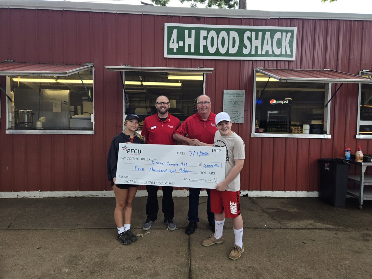 PFCU Credit Union Donates $5,000 to Eaton County 4-H Council

theportlandbeacon.com/single-post/pf…