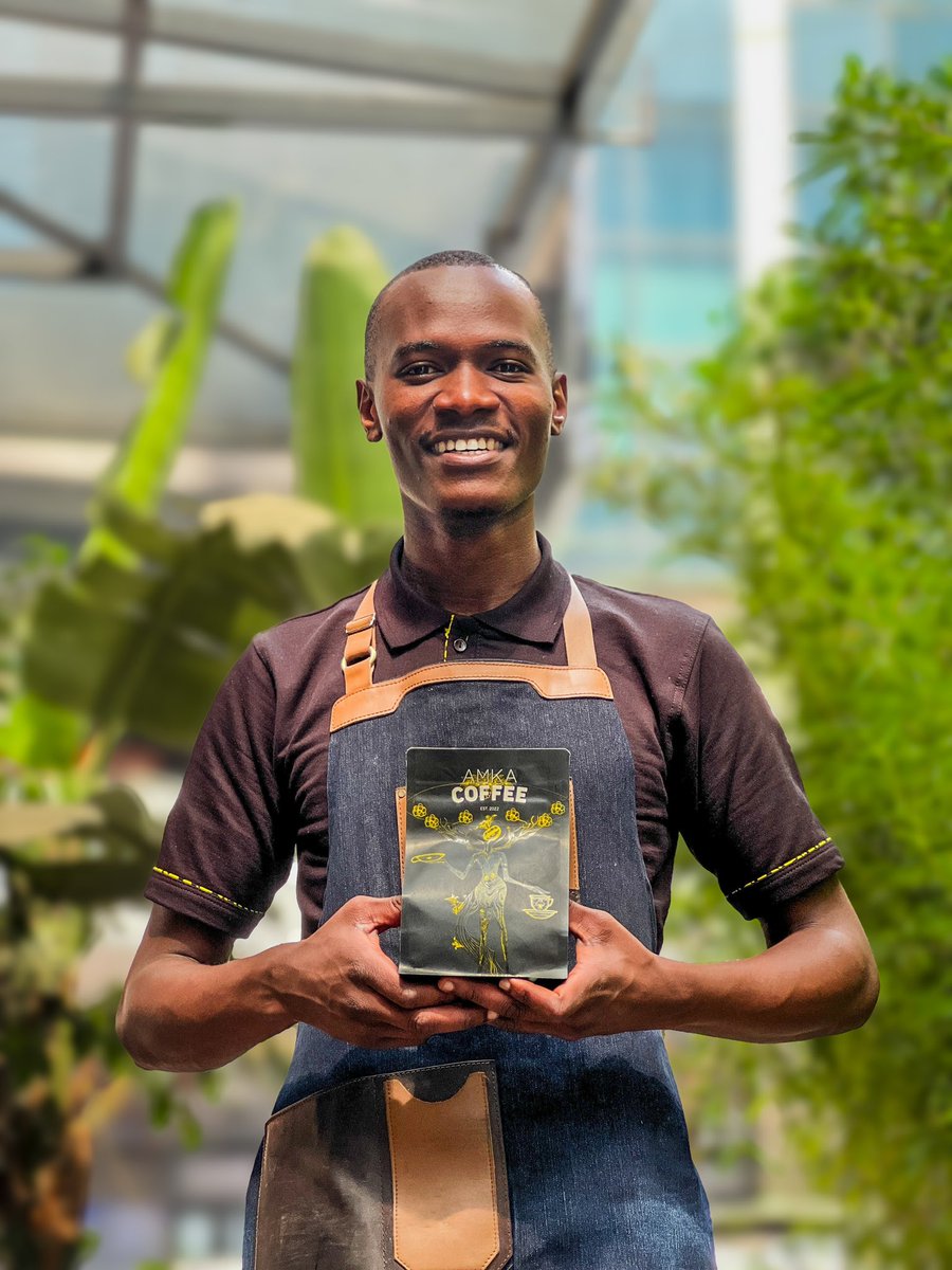 Cafe_AMKA's tweet photo. Faces of AMKA

Meet Kennedy Owino. Two-time African Youth Barista Champion.

He helped craft his signature blend from farm to cup. It is directly sourced, anaerobically fermented, and full of depth.

Taste it at Café AMKA or brew it at home. https://t.co/RmYdHbJddC