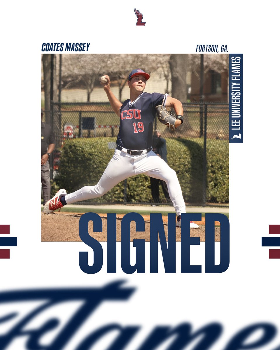 Adding a piece to the staff! Coates comes to Lee from Columbus State!

#FiredUp🔥