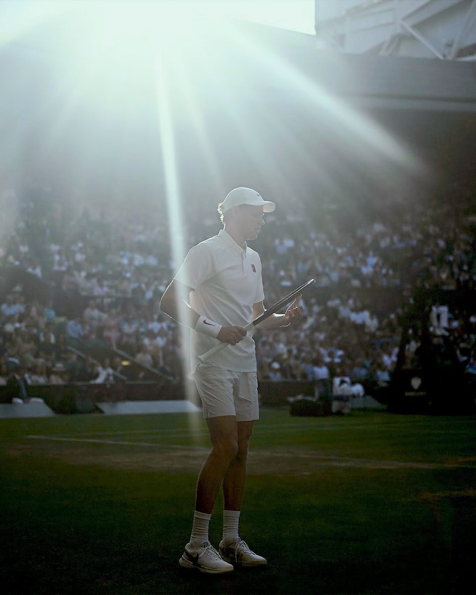 mxss1mo's tweet image. Jannik Sinner defeating Novak Djokovic at Wimbledon despite his injury shows he’s a fighter like we’ve never seen before…
I’m grateful to witness Jannik schooling Novak on every tennis surface and there’s no doubt history will remember.
We’re all behind you in the final! 🇮🇹