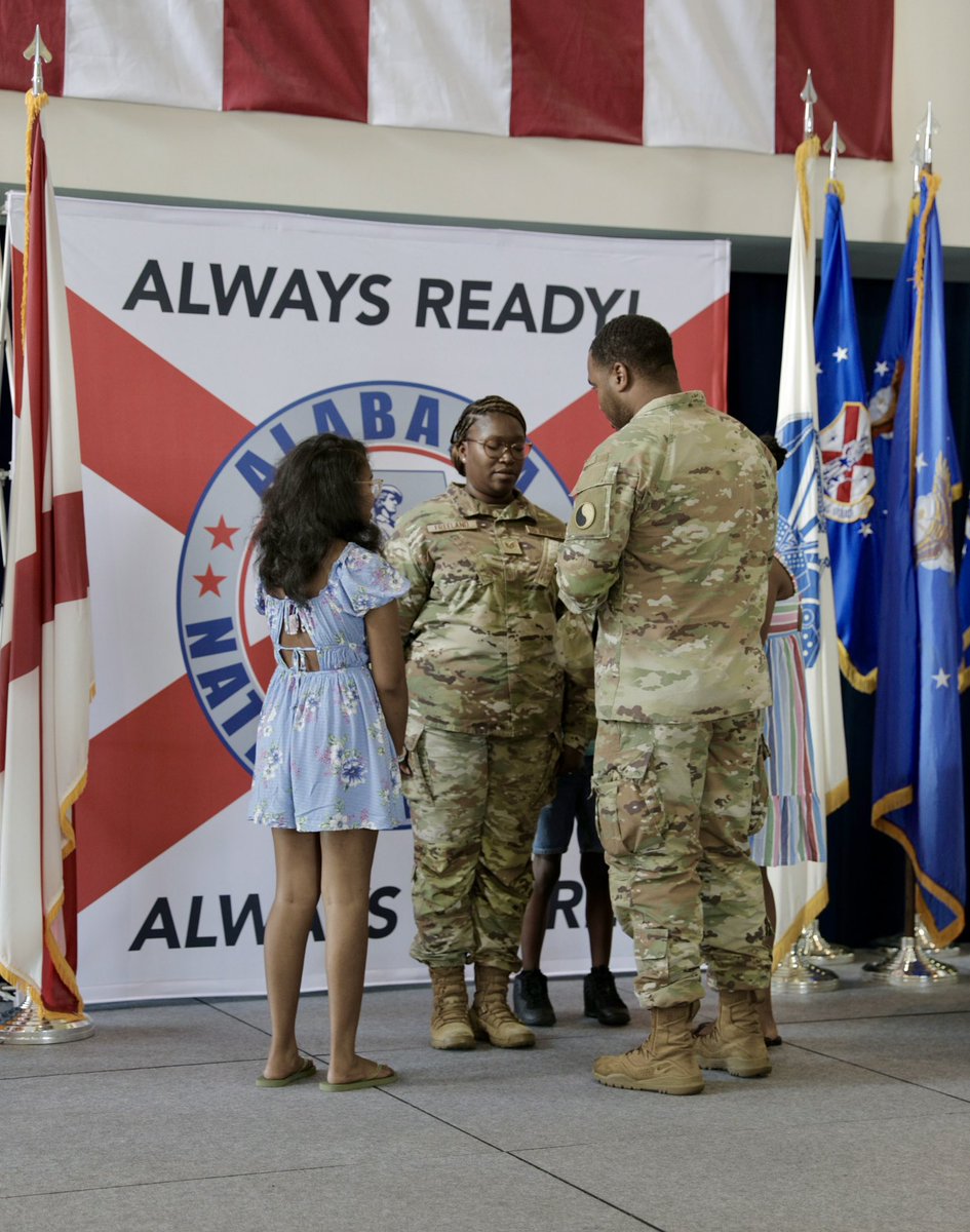 As one unified team, the Alabama National Guard empowers every Guardsmen to grow, lead, and succeed. 

Staff Sgt. Angela Freeland took a monumental step in her military career and transferred from the Alabama Army National Guard to the Alabama Air National Guard.