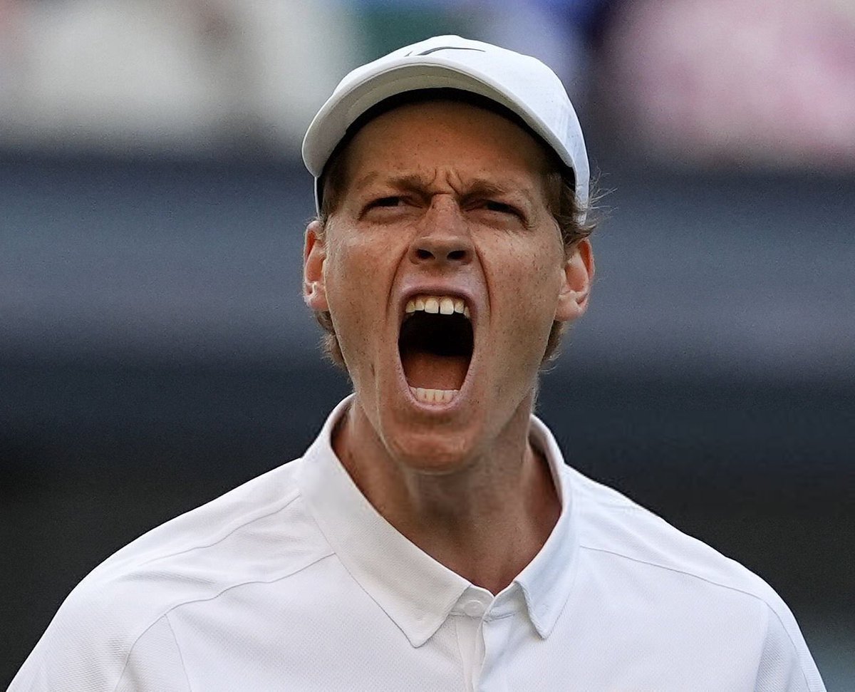 TheTennisLetter's tweet photo. Jannik Sinner and Carlos Alcaraz will face each other in the Wimbledon final.

The best matchup in tennis. 

Carlos leads the head to head 8-4. 

He also won their only meeting in a Grand Slam final at Roland Garros this year, where Jannik had 3 championship points. 

Jannik hasn’t beaten him in a tour-level match since 2023.

Jannik is playing in his 5th Grand Slam final & his 1st Wimbledon final. He’s reached the final of the last 4 Slams. He has been the most consistent player on tour the last few years, but 3 of his last 4 losses have been to Carlos.

Carlos is playing in his 6th Grand Slam final. It’s his 3rd consecutive Wimbledon final, going for his 3rd consecutive Wimbledon title. He’s also on a 24 match win streak & a 20 match win streak at Wimbledon. 

World #1 vs world #2. 

Who wins? 🇮🇹🇪🇸