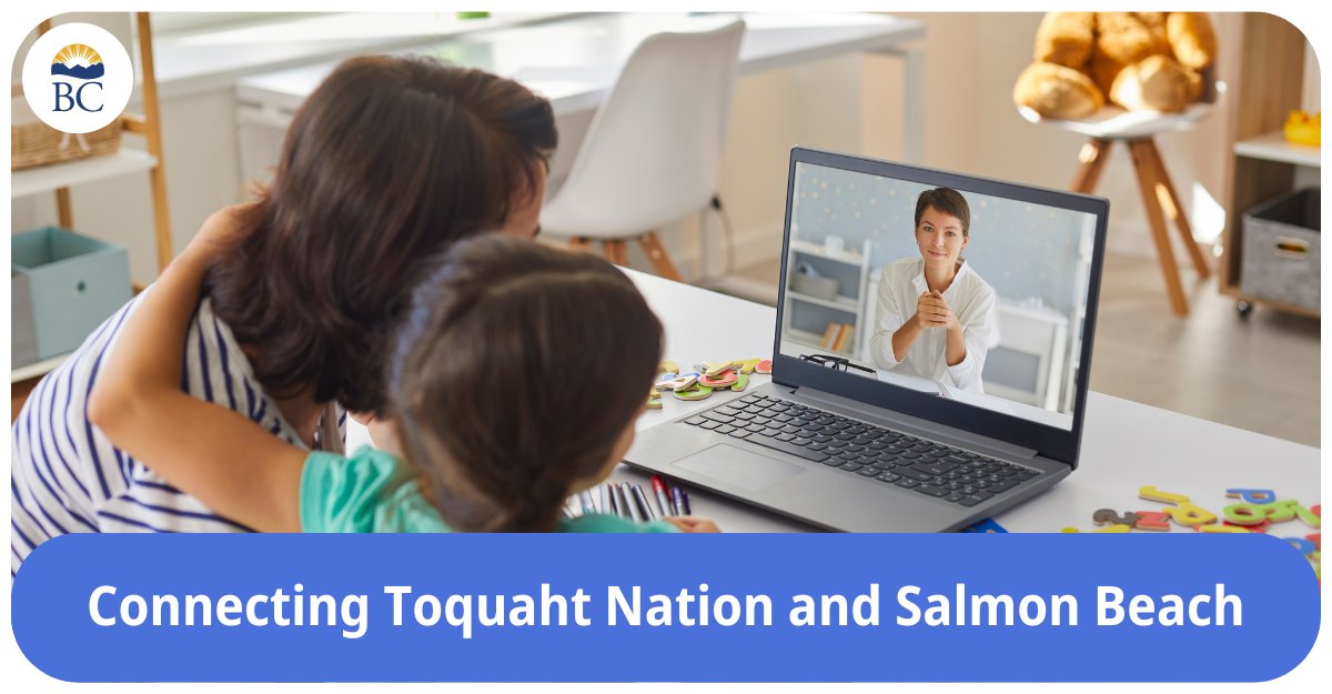 Fast and reliable internet will soon be available for over 400 households in Toquaht Nation and Salmon Beach - unlocking opportunities for education, healthcare and economic growth. 

Learn more about new connectivity funding: #ConnectingBC #StrongerBC 

news.gov.bc.ca/32565