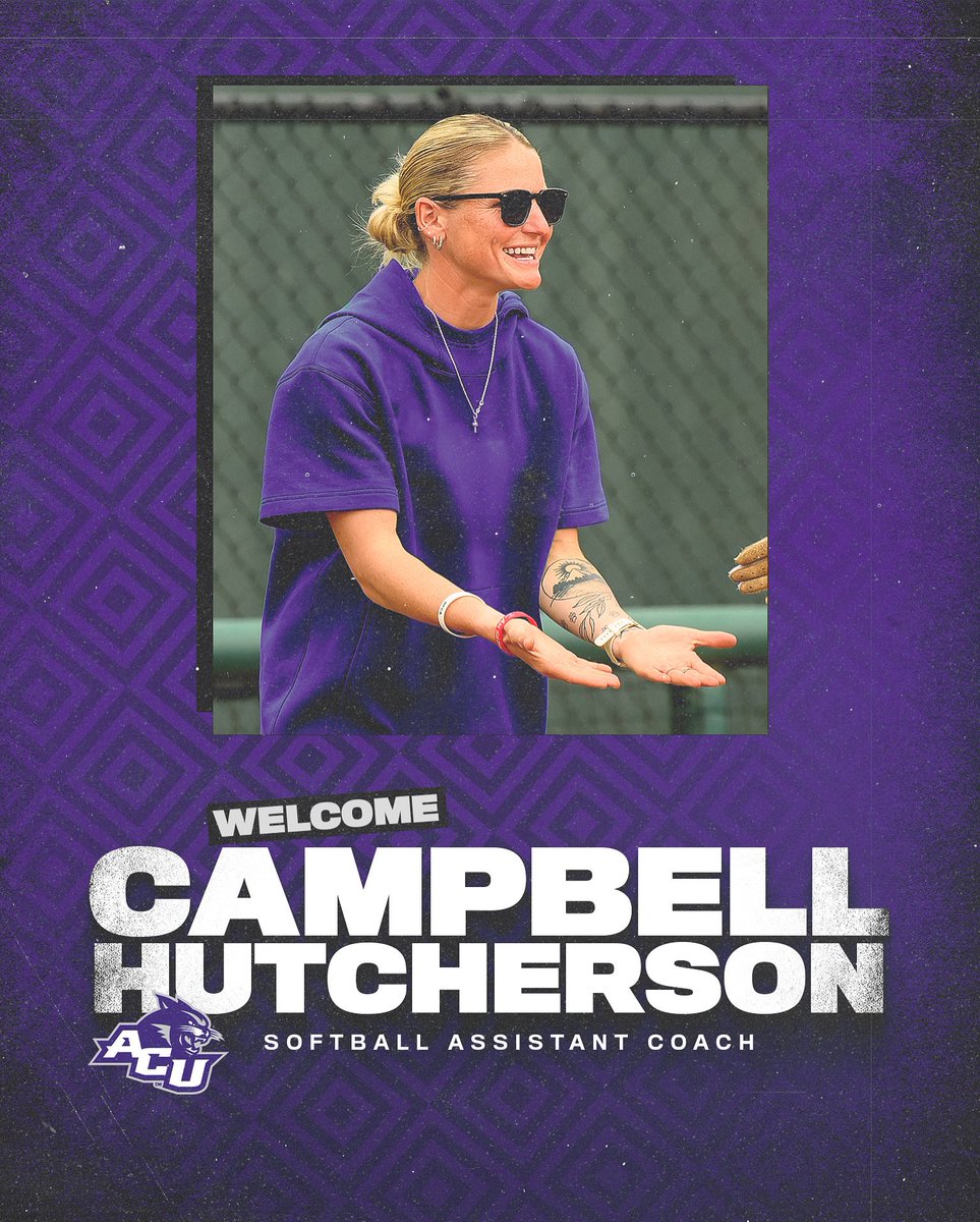 𝐖𝐞𝐥𝐜𝐨𝐦𝐞 𝐭𝐨 𝐭𝐡𝐞 𝐭𝐞𝐚𝐦!!🤩💜

Help us welcome our NEW assistant coach, Campbell Hutcherson!!!👏🏼

#GoWildcats