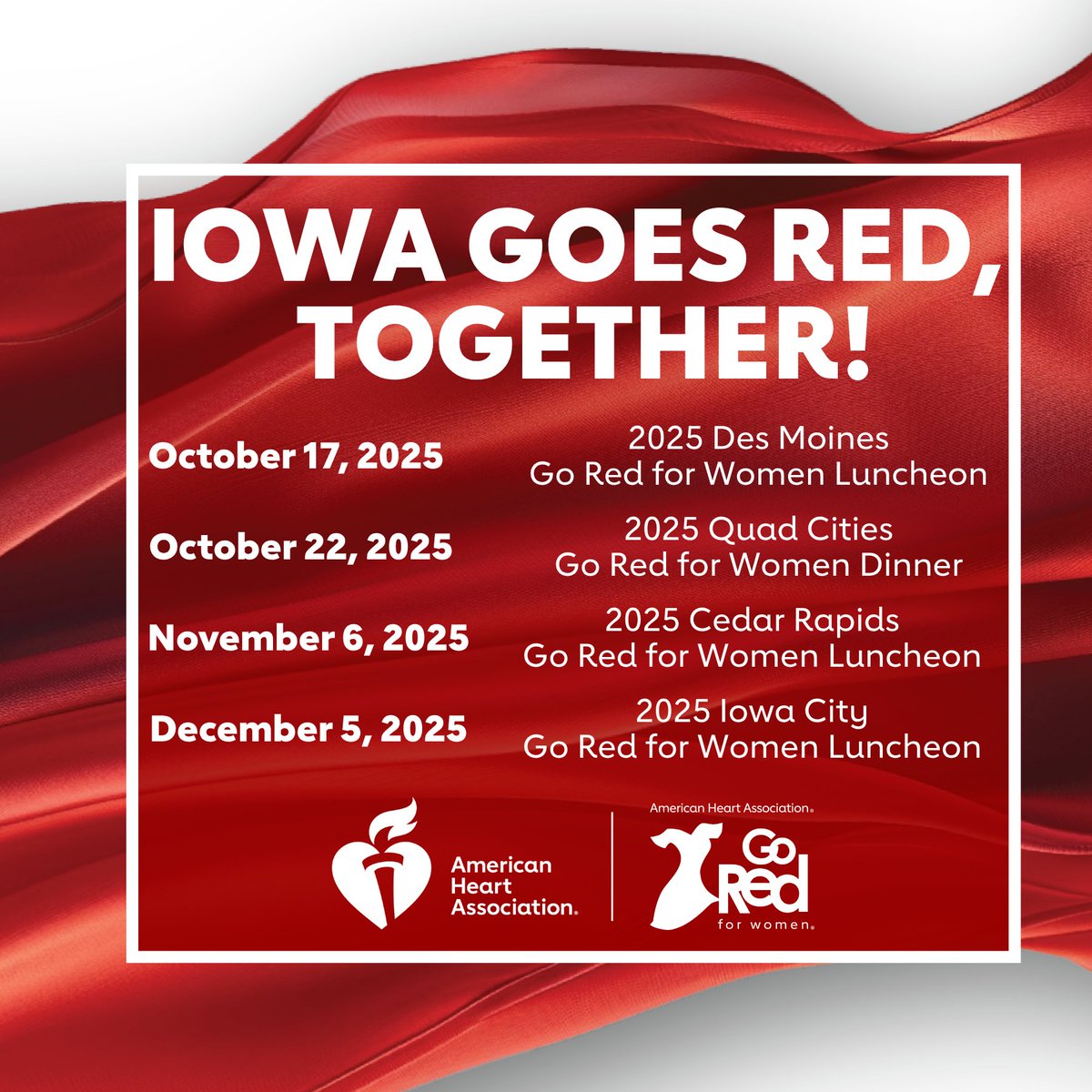 American Heart Association Iowa tweet media