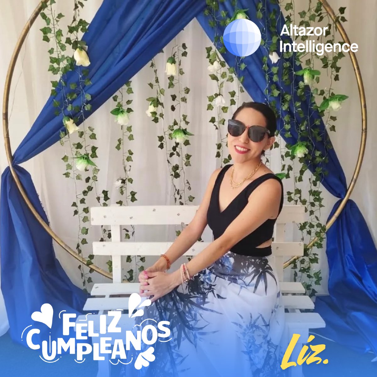 🎉 ¡Feliz cumpleaños, Lizbeth Reyes <a href="/LiziRey/">Lizbeth Reyes</a> ! Gracias por tu talento, entrega y energía en cada proyecto. Todo el equipo de Altazor te celebra hoy. 🥳💙