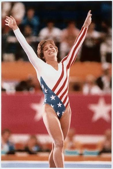 America Loves Mary Lou Retton! 🤸‍♀️🇺🇸 
#marylouretton #Olympics #America