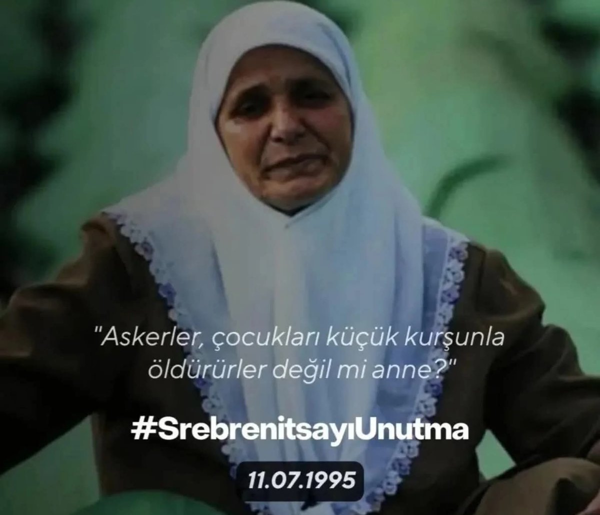 Serra_nazca's tweet photo. #Srebrenica
#SrebrenicaGenocide

Unutulan soykırımlar tekrarlanır . https://t.co/2o9U3RgTxM