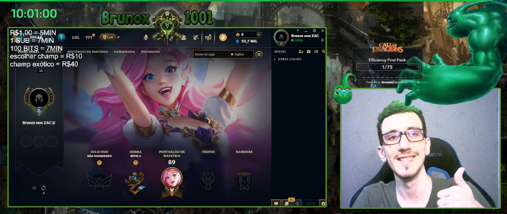 SUBATHON começando com o TIMER EM 10h01min
UNRANKED AO CHALLENGER SEM ZAC
BORA twitch.tv/brunox1001