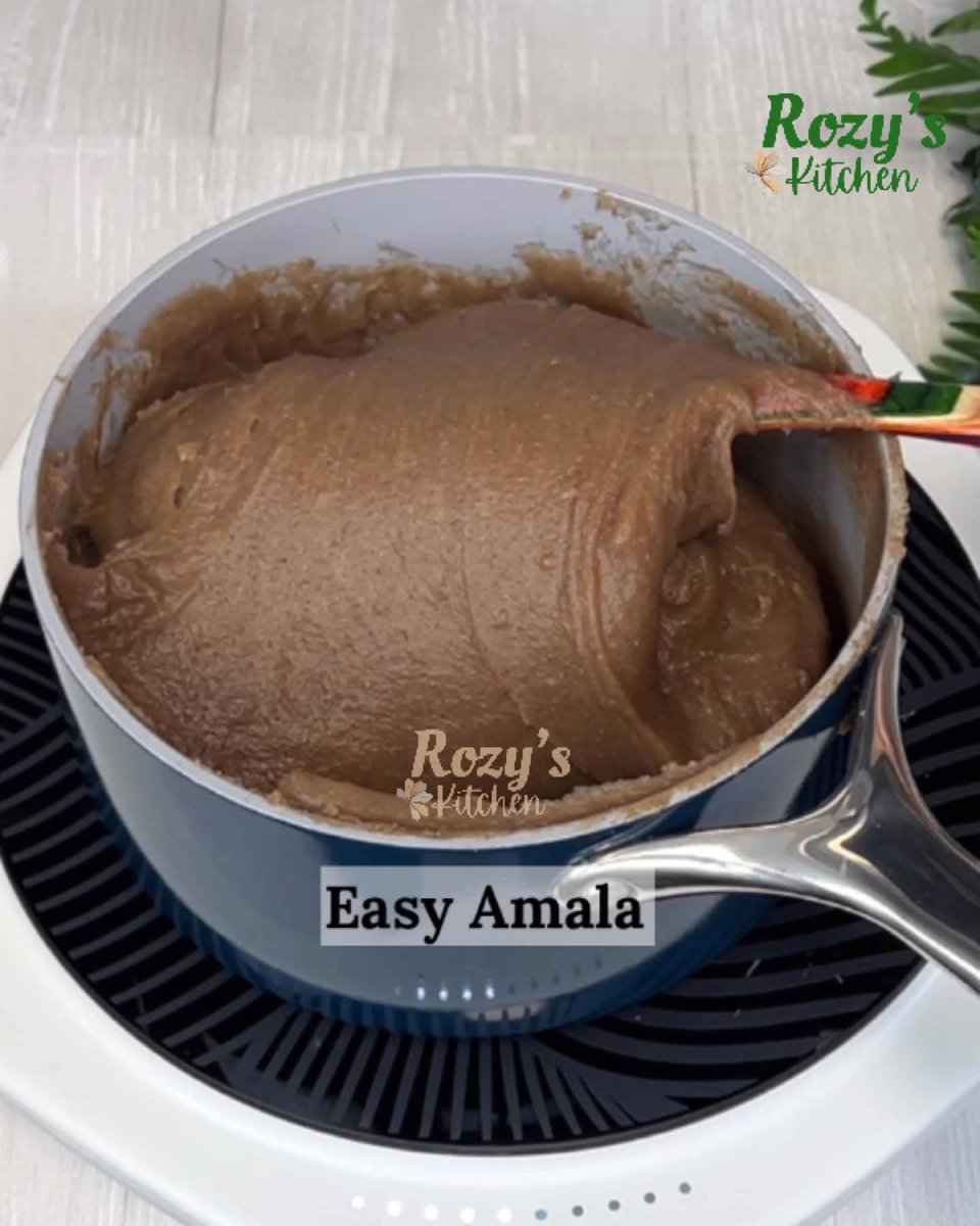 Easy Way To Make Amala Without Lumps For Beginners😳😂💔