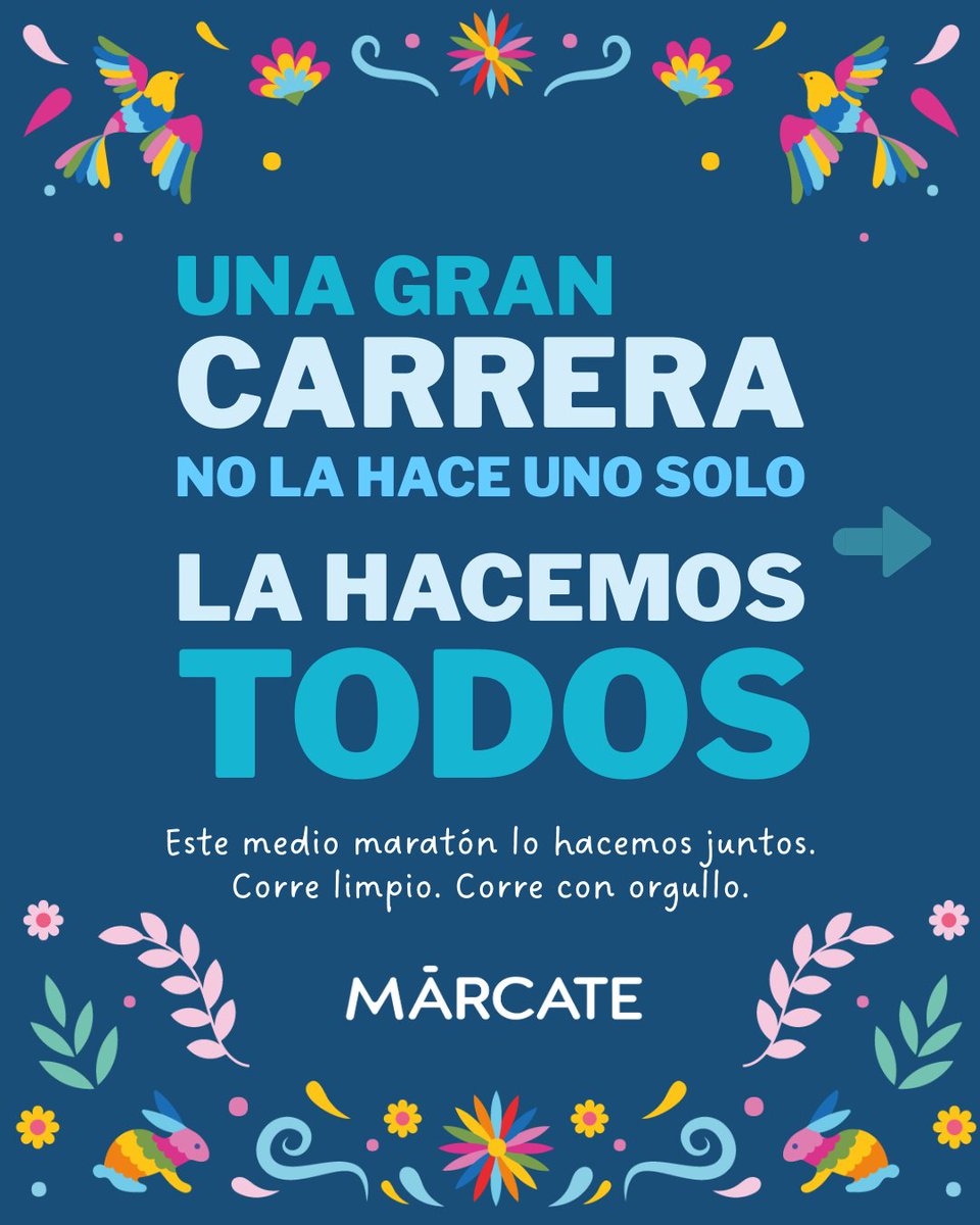 Marcatemx's tweet photo. Demostrémos que en esta ciudad, también se corre con conciencia🤩
💥Tu comportamiento importa y hace que todo funcione 💙
Ser parte de esta comunidad es correr con el ♥️ y con responsabilidad

#marcateteam #marcate #21kcdmx #cronomarcate #tiemposmarcate #mediomaratoncdmx https://t.co/bQBLLsTpCK