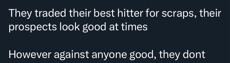 2150Sicko's tweet photo. @DanLifshatz @boohoobloomcrew “They” - good to see you’re already moving the goalposts.

*Mayer is hitting .273/.290 in his last 15 and looks like the best defensive infielder we have. You’re extremely wrong, so let’s just stop it ok. https://t.co/7tzkJbIhDN