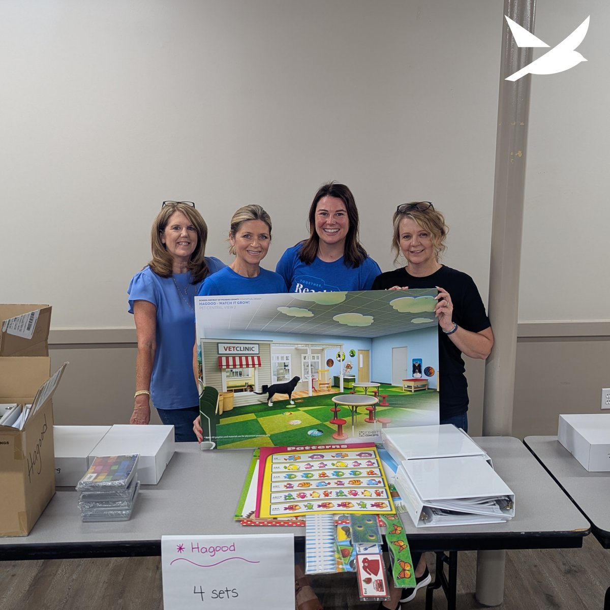 Yesterday, a few members of #TeamSpero joined <a href="/uwpickens/">United Way Pickens</a> to prep learning kits for <a href="/PickensSchools/">School District of Pickens County</a> 

These kits will be used by the County’s new Academy for Early Learners.