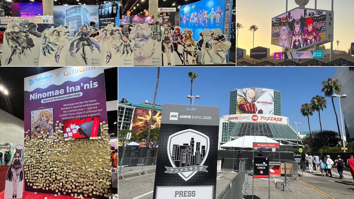 We just published our coverage of hololive night at Dodger Stadium and hololive partners at Anime Expo 2025!

Read here: hololivetoday.com/stories-list/h…

Huge thanks to COVER Corp. for the guest invite, as well as FuRyu, 
iBUYPOWER/HYTE, GiGO and Rimi Star Production for meeting with us!