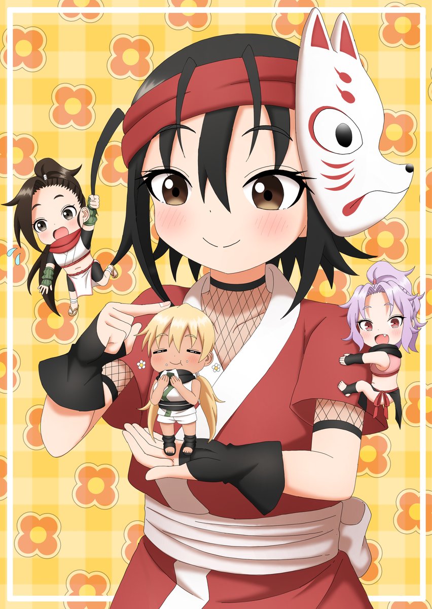 ishigakiseiya's tweet photo. 忍法デフォルメ化の術
#くノ一ツバキの胸の内 https://t.co/PrexprPEH3
