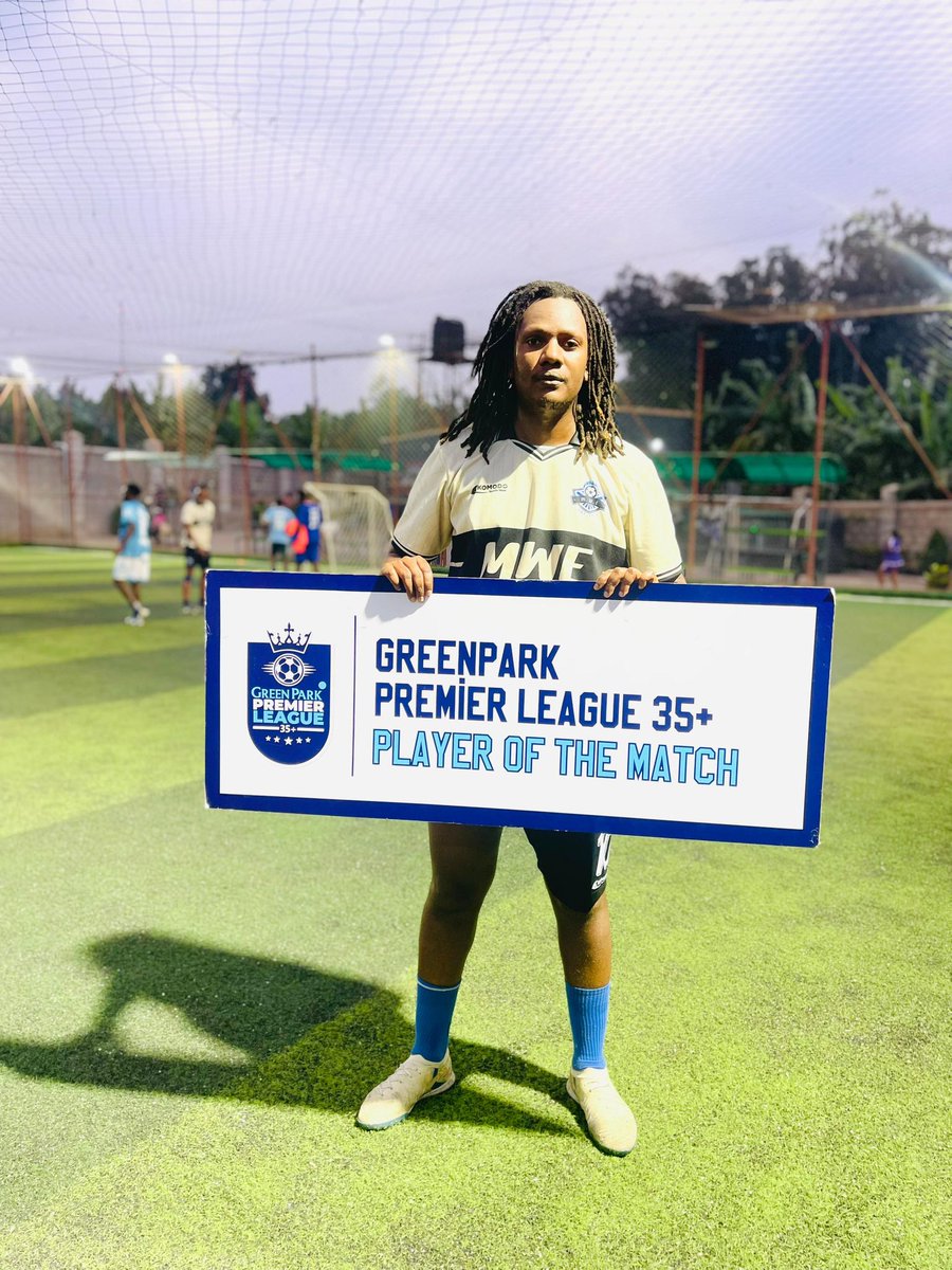 GREEN PARK STADIUM (@greenparkug) on Twitter photo π·ππ¨ππ π§ππ ππ·
M.W.E 1:1 <a href="/MbararaCorpClub/">MBARARA CORPORATE CLUB</a>
Man of the Match ANDREW β½οΈ
π₯ πΎ
#GreenParkPremierLeague 35+
Get Your Game On ππ π·ππ¨ππ π§ππ ππ·
M.W.E 1:1 <a href="/MbararaCorpClub/">MBARARA CORPORATE CLUB</a>
Man of the Match ANDREW β½οΈ
π₯ πΎ
#GreenParkPremierLeague 35+
Get Your Game On ππ