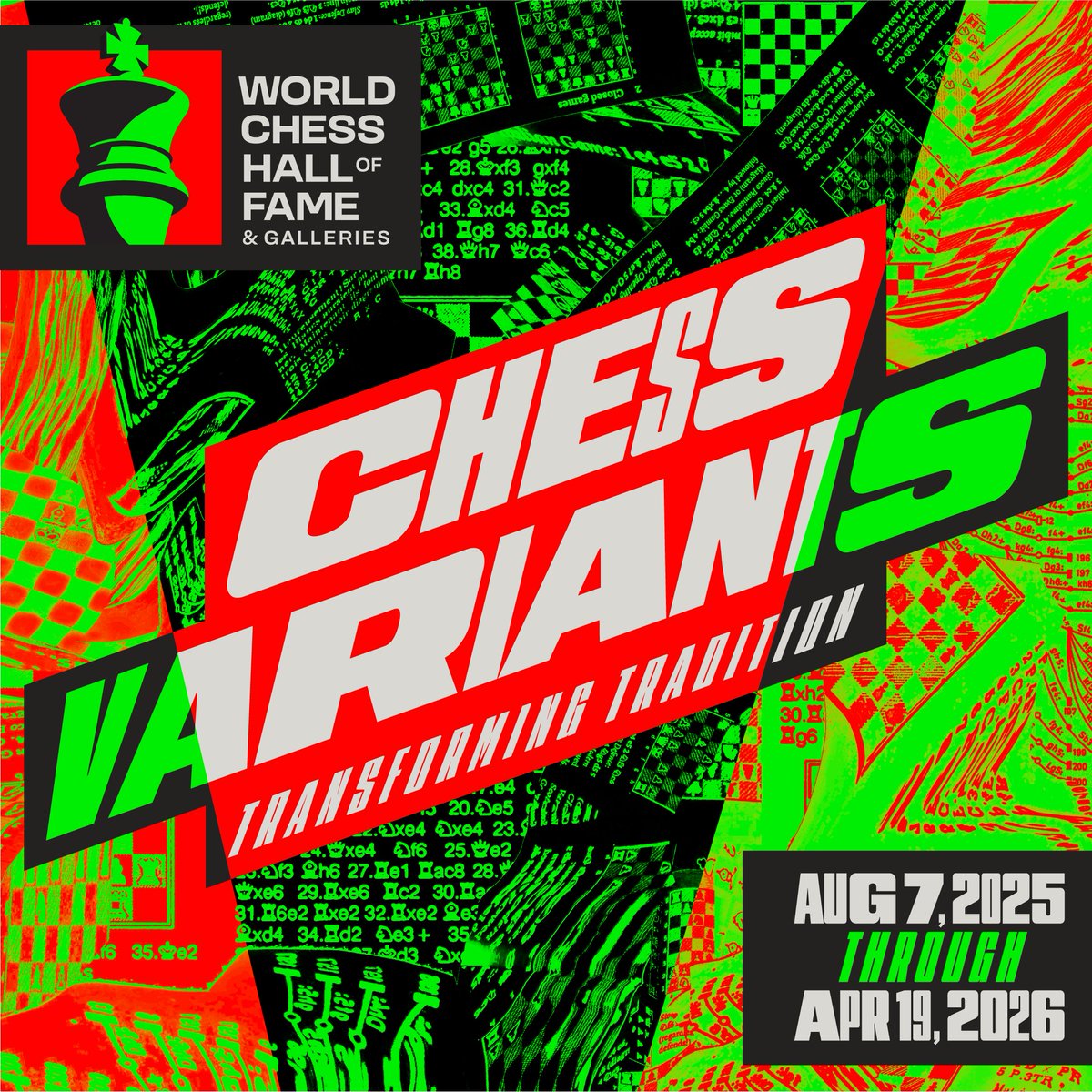 WorldChessHOF's tweet image. ♟️SAVE THE DATE♟️

You’re invited to the opening reception of &quot;Chess Variants: Transforming Tradition&quot; on August 7th from 5pm to 8pm. 

Free admission and complimentary cocktails and valet will be provided. Link in bio!

#worldchesshof #stlmuseums #stlevents